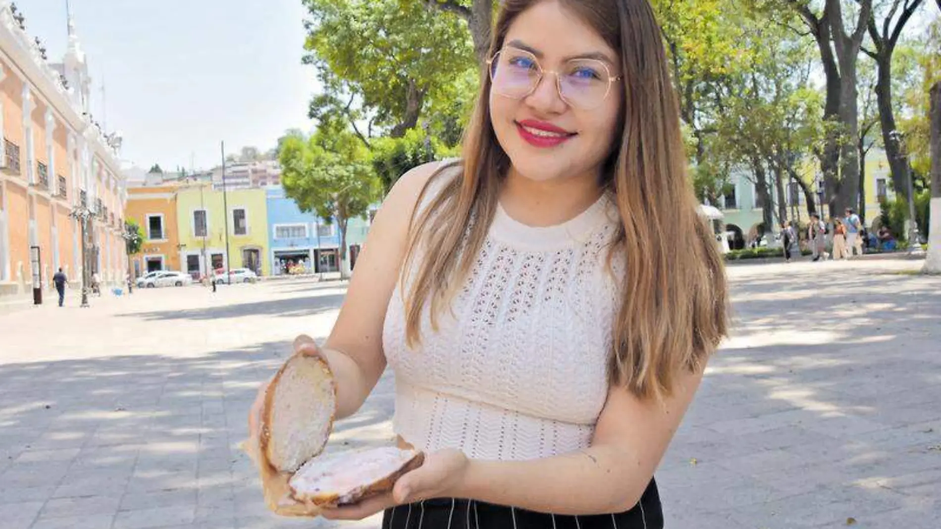 pan de fiesta con helado